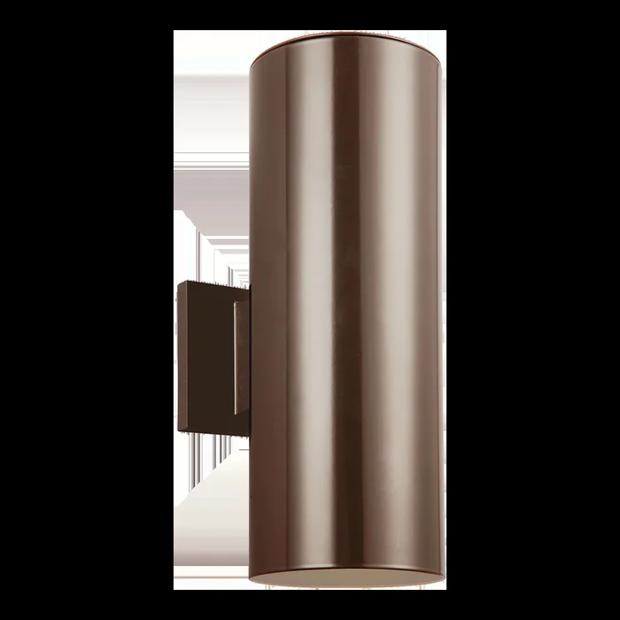 Outdoor Cylinders Small Two Light Outdoor Wall Lantern