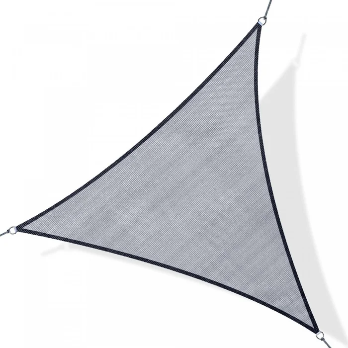 Outsunny Triangle 10′ Canopy Sun Sail Shade Garden Cover Uv Protector Outdoor Patio Lawn Shelter Wit|Outsunny Triangle 10′ Auvent Soleil Voile Ombre Pour Jardin Couverture De Protection Abri Pour Patio