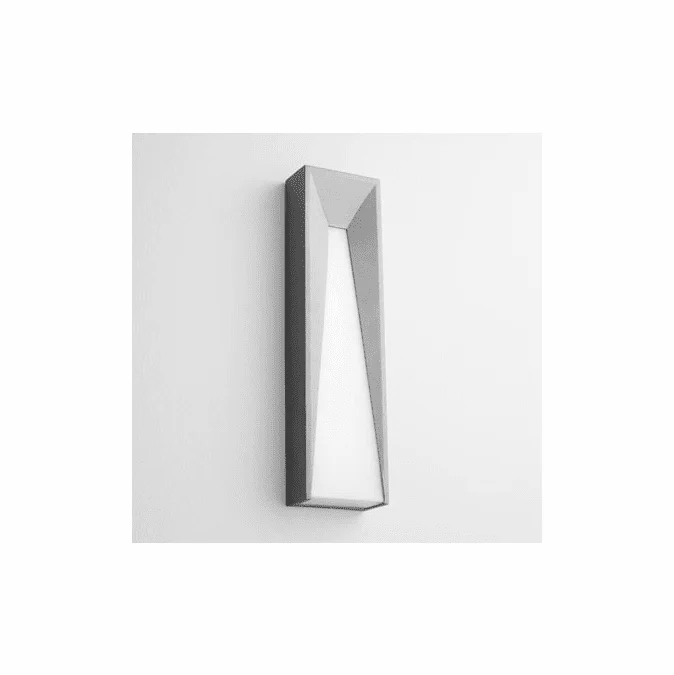 Oxygen 3-730-16 Calypso Contemporary Grey LED Exterior 16.5″ Wall Light Sconce