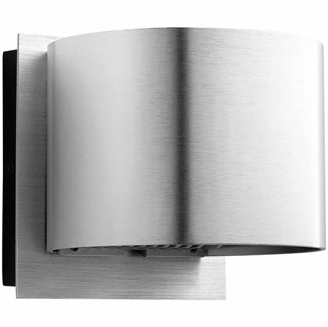 Oxygen 3-734-16 Kaldor Contemporary Brushed Aluminum LED Outdoor Wall Lighting Sconce