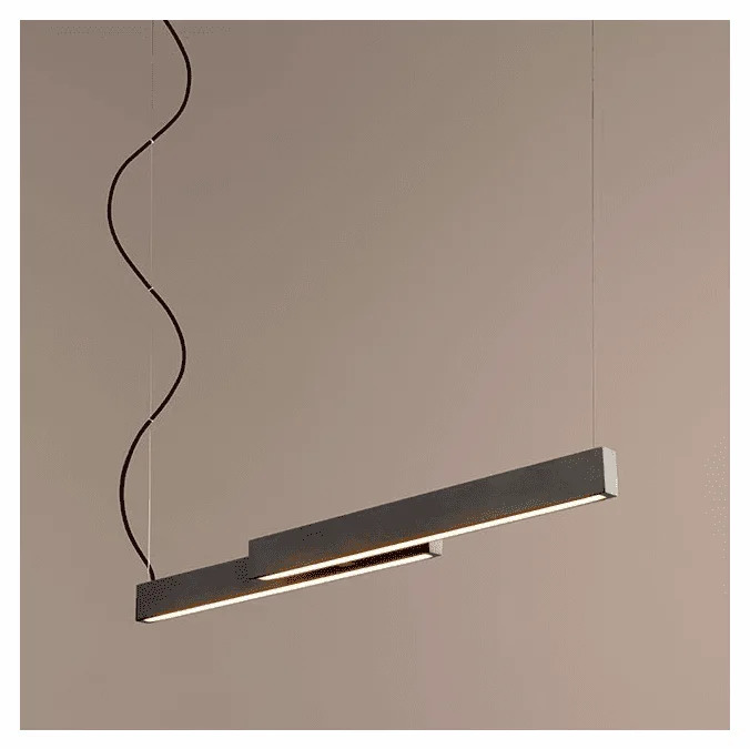 Oxygen 32-642-15 Klone Modern Black LED Kitchen Island Light