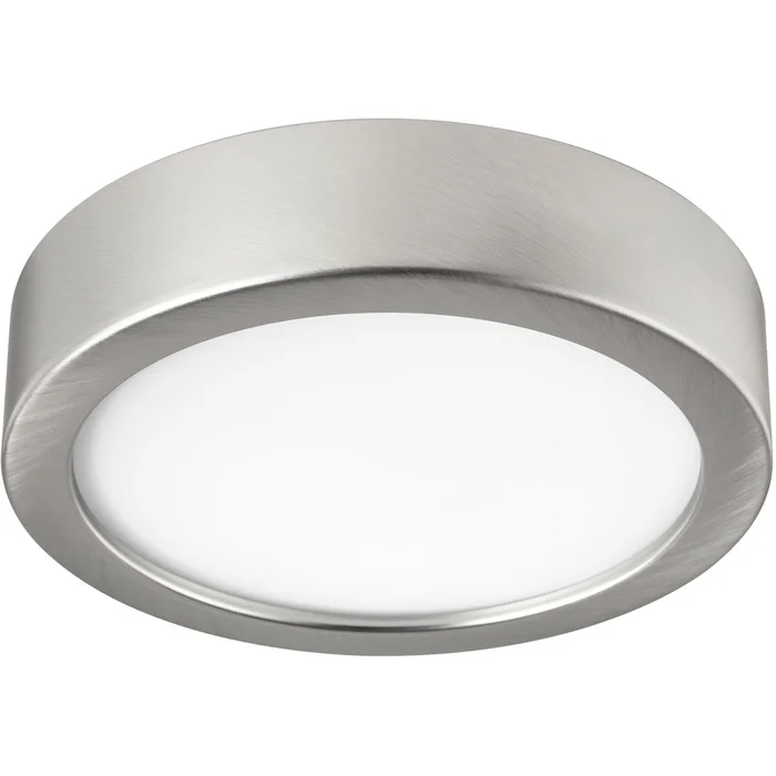 Oxygen Fleet 1-LT Disk Ceiling Fan LED Light Kit – Satin Nickel – 3-9-108-24