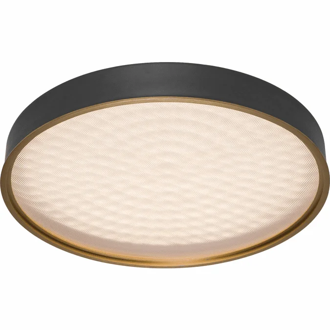 PageOne PC111071-SDG Pan Modern Satin Dark-Gray LED 16″ Overhead Lighting