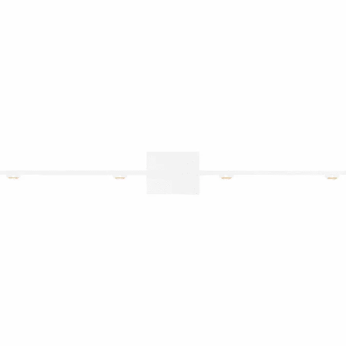 PageOne PW131327-MH Aurora Contemporary Matte White LED 4-Light Lighting For Bathroom