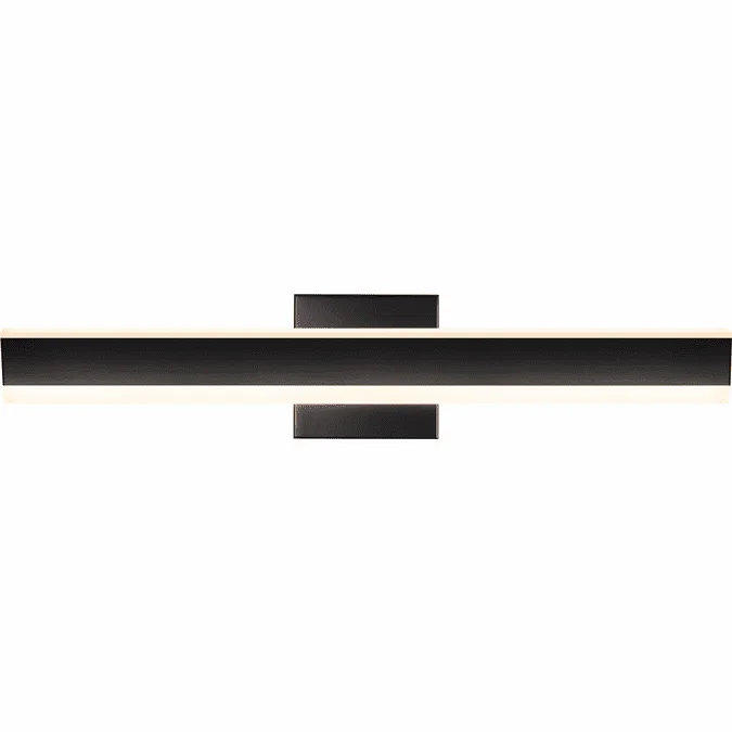 PageOne PW131524-SDG Prism Modern Satin Dark Gray LED 23.5″ Wall Light Sconce