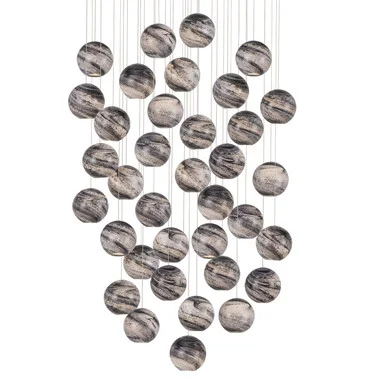 Palatino Collection 36 Light Pendant in Earth with Speckles (142|9000-1011)