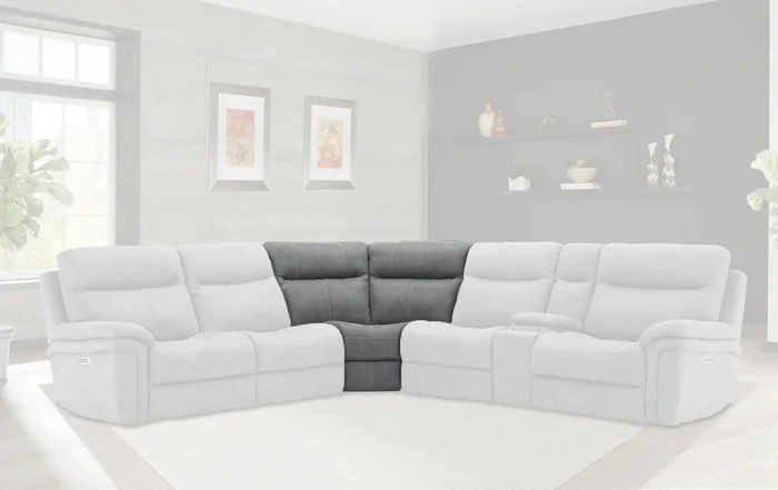 Parker House Mason Corner Wedge in Carbon MMAS#850-CRB PROMO CODE:UNIV10 for 10% Off