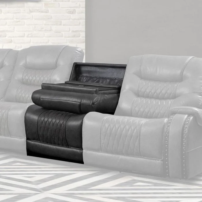 Parker House Outlaw Armless Chair with Drop Down Table in Stallion MOUT#840T-STA PROMO CODE:UNIV10 for 10% Off