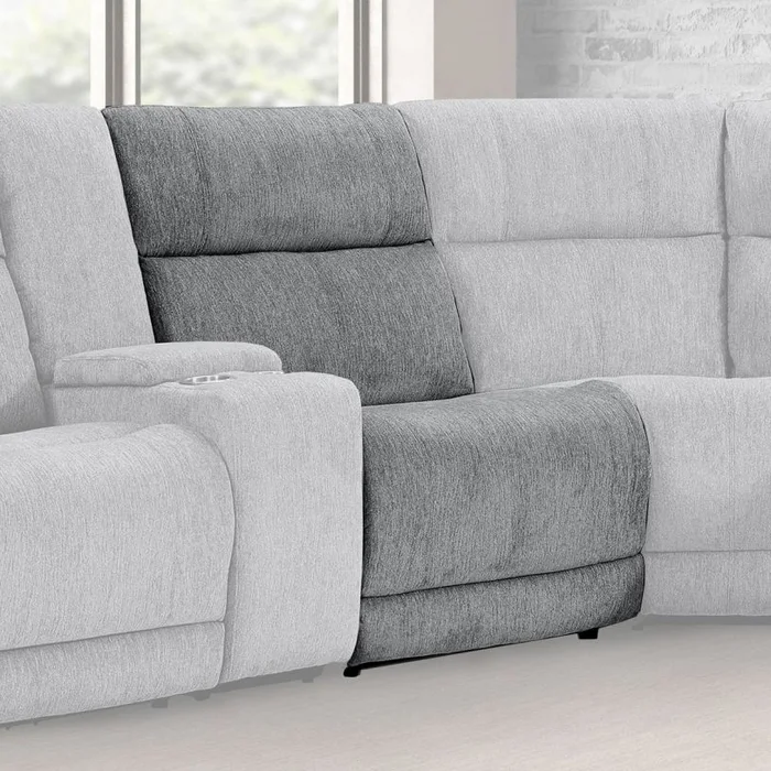 Parker House Spencer Armless Chair in Tide Graphite MSPE#840-TGR CLOSEOUT CODE:UNIV10 for 10% Off