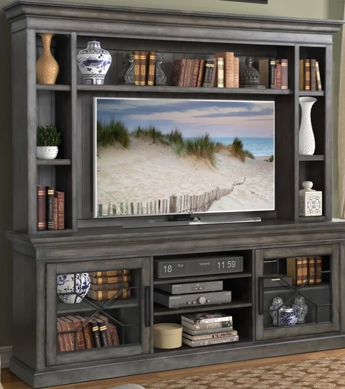 Parker House Sundance Hutch Piers in Smokey Grey SUN#92HP-SGR PROMO CODE:UNIV10 for 10% Off