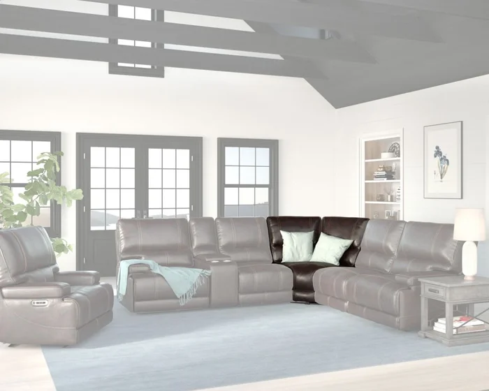 Parker House Whitman Cordless Corner Wedge in Verona Coffee MWHI#850-P50-VCO PROMO CODE:UNIV10 for 10% Off