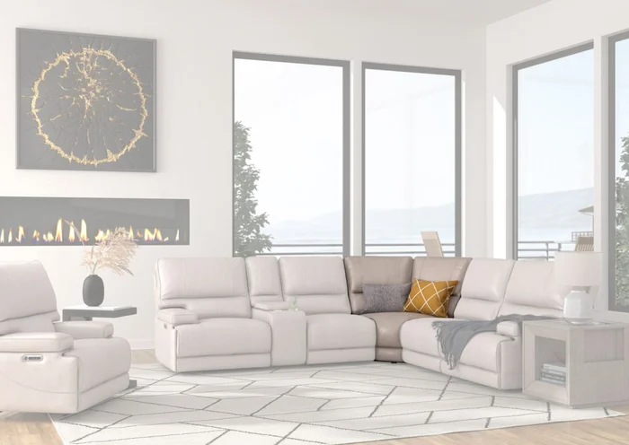 Parker House Whitman Cordless Corner Wedge in Verona Linen MWHI#850-P50-VLI PROMO CODE:UNIV10 for 10% Off