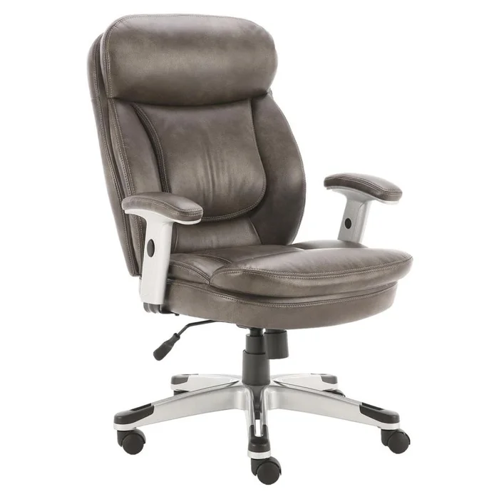 Parker Living DC#312 Fabric Desk Chair in Ash DC#312-ASH CLOSEOUT CODE:UNIV10 for 10% Off