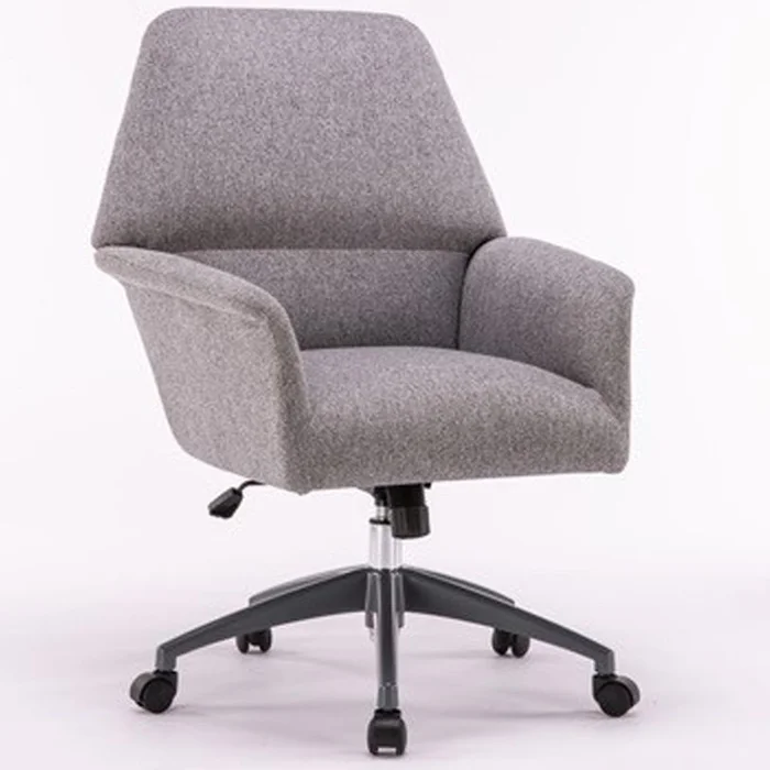Parker Living Dc500 Fabric Desk Chair in Mega Grey DC#500-MEG CLOSEOUT CODE:UNIV10 for 10% Off