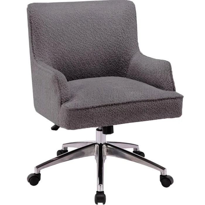 Parker Living Dc504 Fabric Desk Chair in Himalaya Charcoal DC#504-HMC CLOSEOUT CODE:UNIV10 for 10% Off