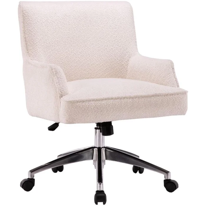 Parker Living Dc504 Fabric Desk Chair in Himalaya Ivory DC#504-HMI CLOSEOUT CODE:UNIV10 for 10% Off