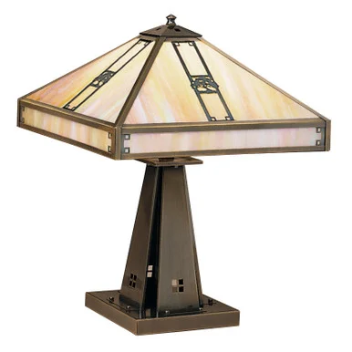 Pasadena Four Light Table Lamp in Verdigris Patina (37|PTL-16EWO-VP)