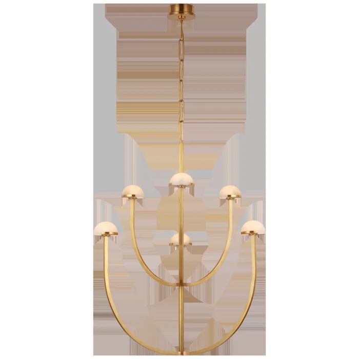 Pedra Large Two-Tier Chandelier