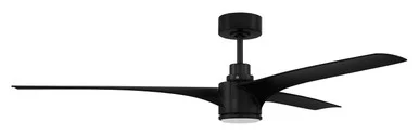Phoebe Indoor/Outdoor 60”Ceiling Fan in Flat Black (46|PHB60FB3)