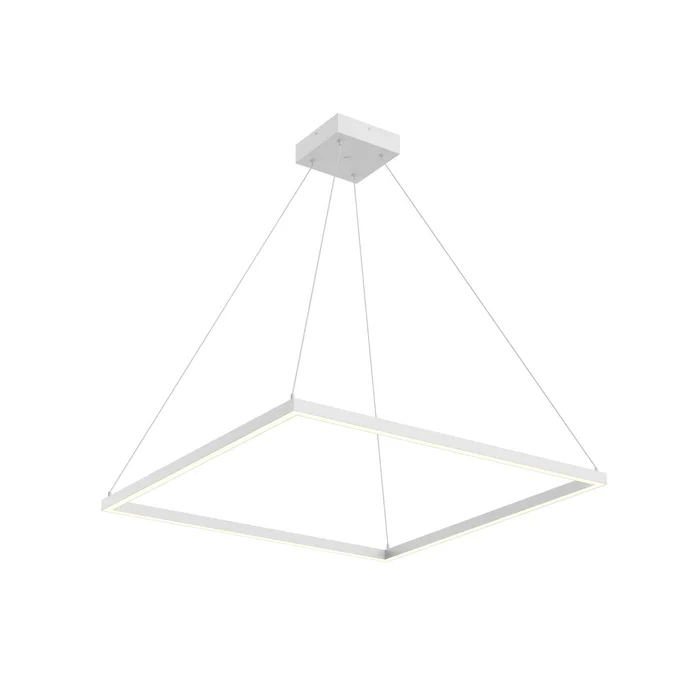 Piazza LED Pendant in White (347|PD88132-WH)