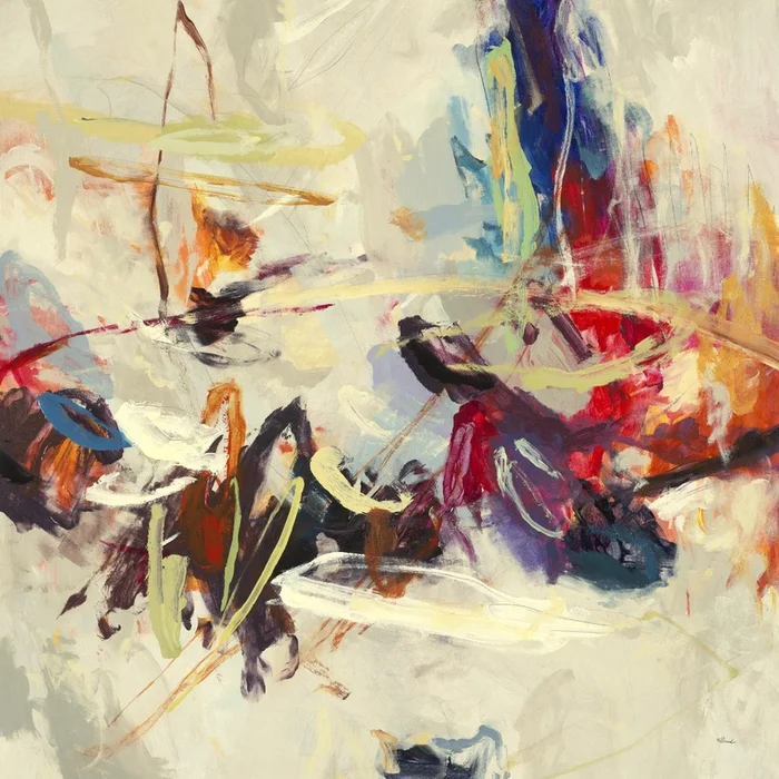 Positive Energy Iii Giant Art 72×72 Wall Art|uvre dart murale Giant Art Positive Energy Iii 72×72