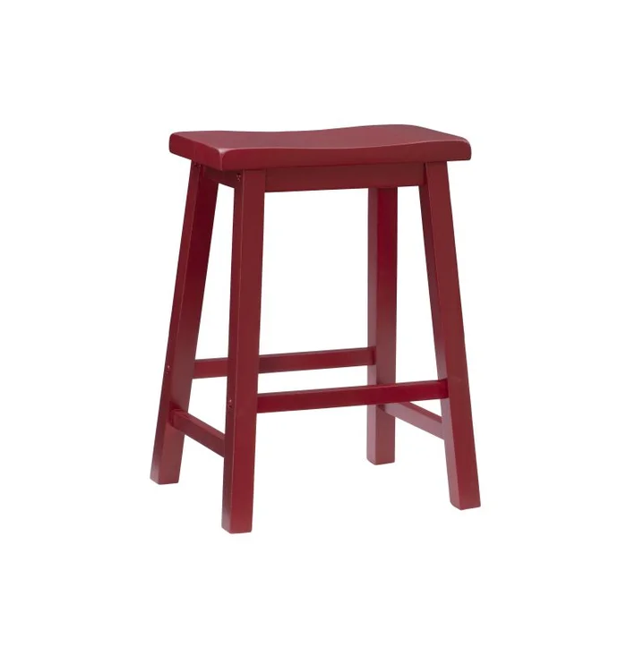 Powell Beamon Crimson Red Counter Stool 286-430