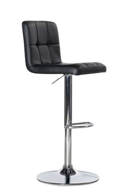 Powell Brandt Blk PU Abs Barstool 212-851