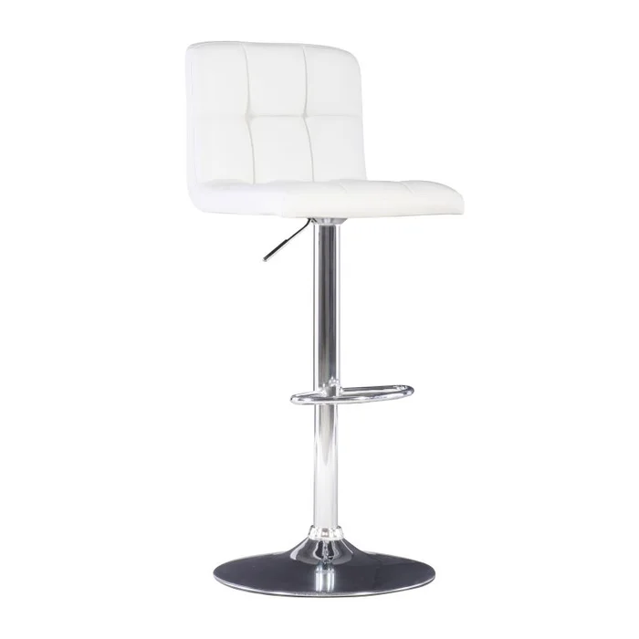 Powell Brandt White PU Abs Barstool 211-851
