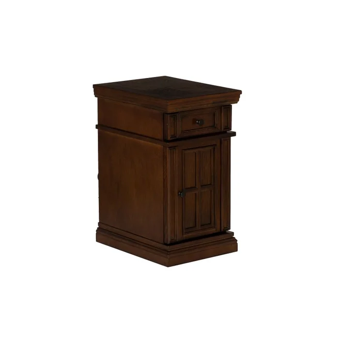 Powell Brynn Brown Side Table D1601A24BRN