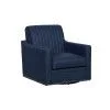 Powell Corin Swivel Accent Chair Navy D1545LS23NVY