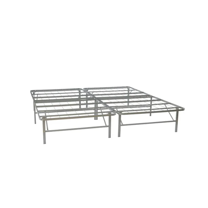 Powell Franson Metal Folding Platform Bed Frame King D1526LR23KG