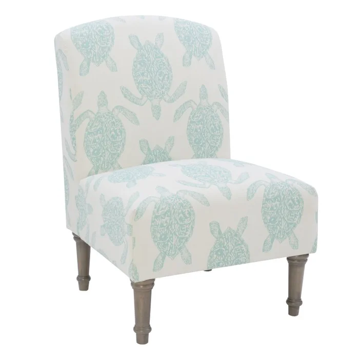 Powell Hawksbill Accent Chair Teal D1163S18TEA