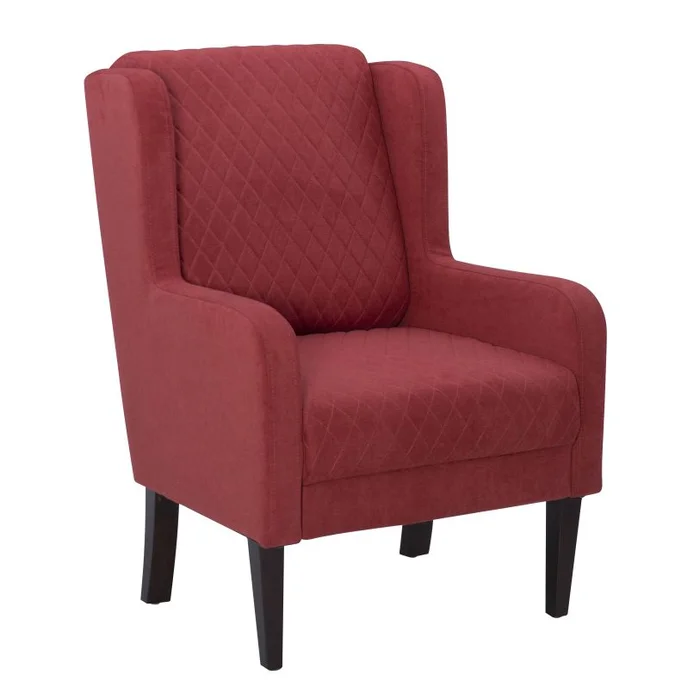 Powell Jerika Wingback Accent Chair Rust D1531LS23RUST