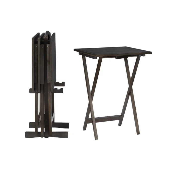 Powell Lisbon Tray Tables Grey D1107A17G