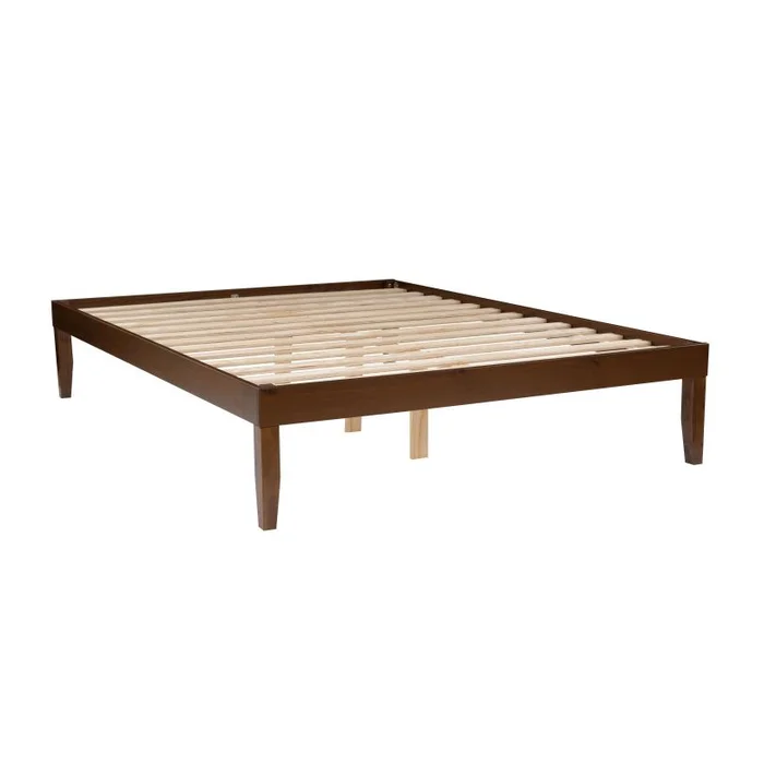 Powell Polly Queen Platform Bed Walnut D1507R23QWAL