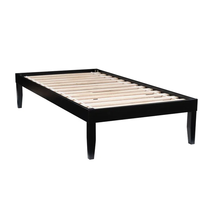 Powell Polly Twin Platform Bed Black D1507R23TBLK