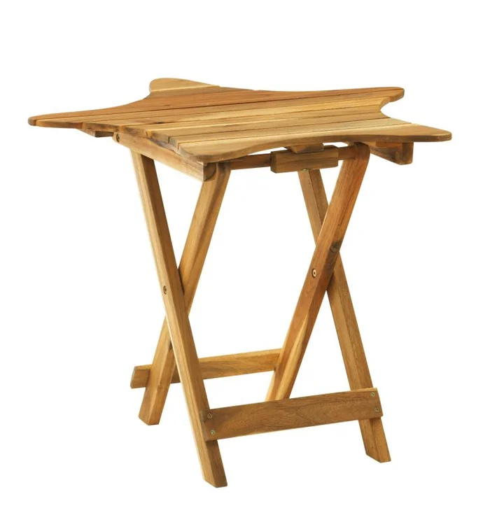 Powell Stanbury Folding Table Natural D1274A19N