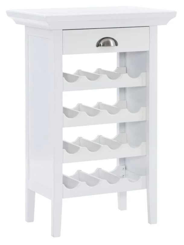 Powell Tavor Wine Cabinet White D1286A19W