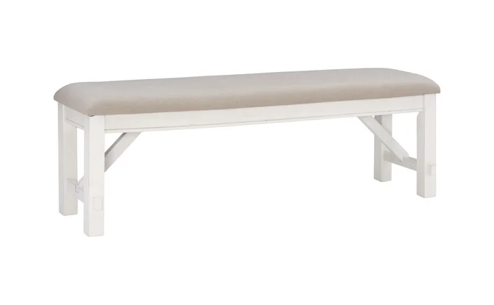 Powell Turino White Bench D1249D19WW