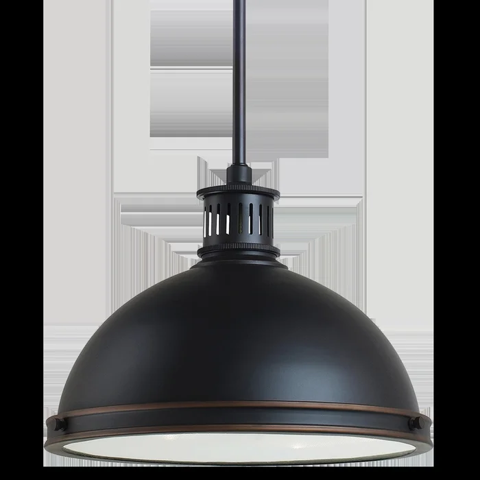 Pratt Street Metal Two Light Pendant