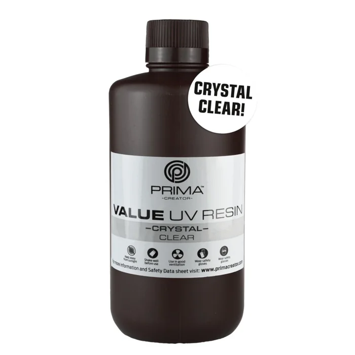 PrimaCreator Value UV / DLP Resin Crystal Clear