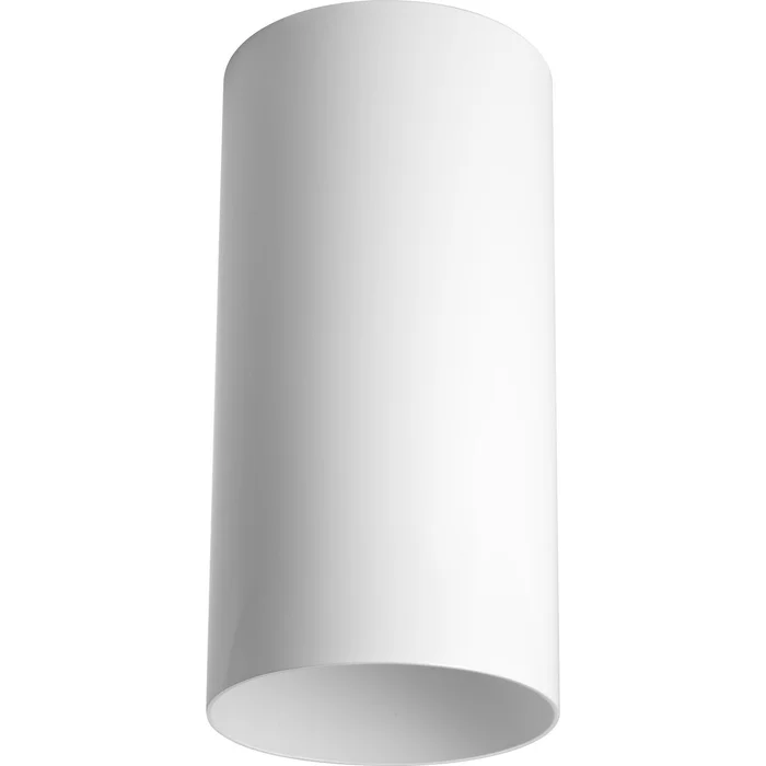 Progress 6″ Outdoor Ceiling Mount Cylinder – White – P5741-30