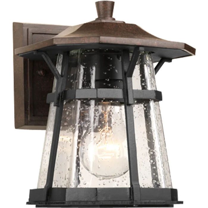 Progress Derby 1-LT Outdoor Small Wall Lantern – Espresso – P5749-84