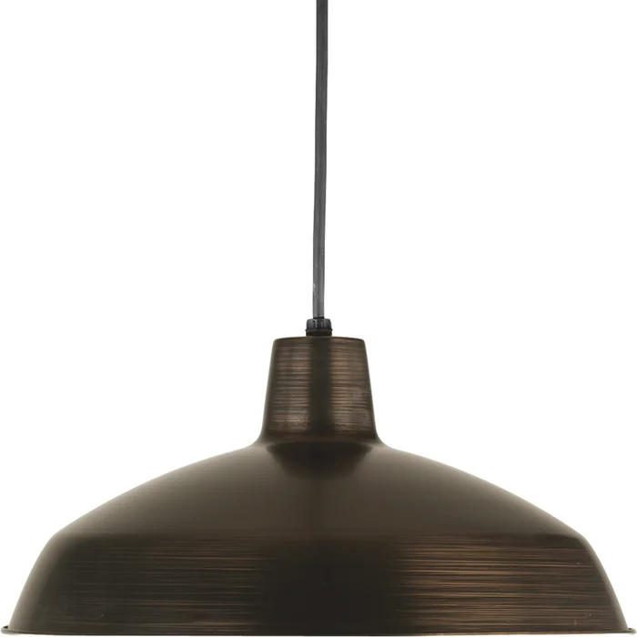 Progress Metal Shade Collection 1-LT Pendant – Venetian Bronze – P5094-74
