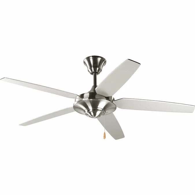 Progress P2530-09 AirPro Signature Plus Brushed Nickel 54″ Home Ceiling Fan
