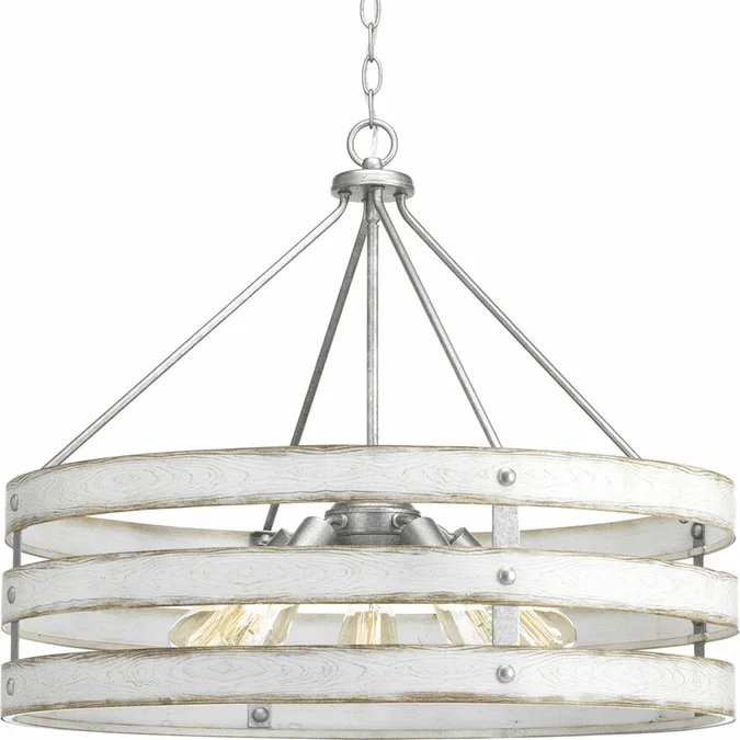Progress P500090-141 Gulliver Vintage Galvanized Mini Hanging Lamp