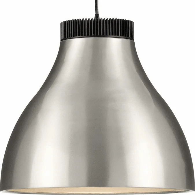Progress P500373-009-30 Radian LED Contemporary Brushed Nickel LED 20″ Hanging Pendant Lighting