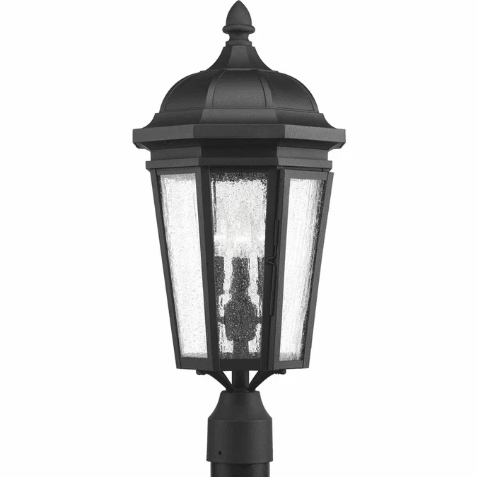 Progress P540002-031 Verdae Traditional Black Mini Pole Lighting Fixture
