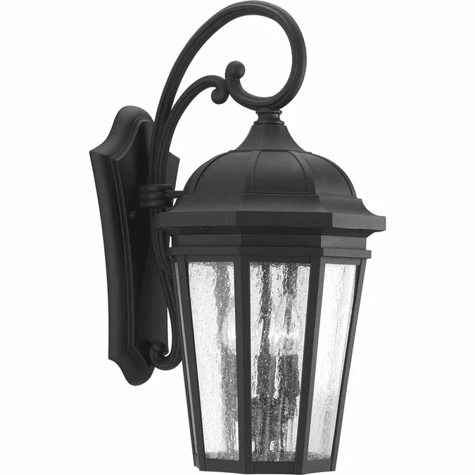 Progress P560016-031 Verdae Traditional Black Outdoor Wall Mounted Lamp