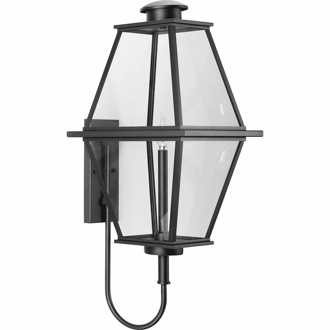 Progress P560349-031 Bradshaw Modern Textured Black 14″ Exterior Wall Lighting